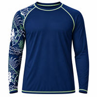 Vêtements de sport unisexes à séchage rapide en spandex, imprimés numériquement, manches longues, protection contre les éruptions cutanées, 160g, pour la gym, le surf, la plongée, le MMA, service OEM