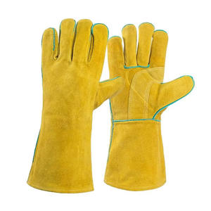 ถุงมือเชื่อมโลหะ ถุงมือหนังวัว สำหรับงานที่มีอุณหภูมิสูง - Product Image 1