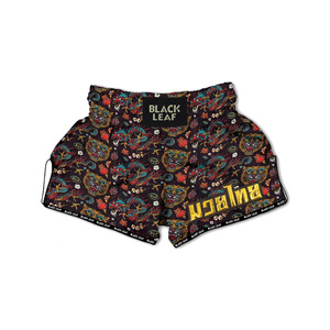 Pantalones Cortos de Boxeo Muay Thai de Alta Calidad para Adultos, Personalizables con Marca, 100% Poliéster, Secado Rápido, Ropa Deportiva, Fabricante OEM - Product Image 3
