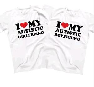 I Love My <b>Girlfriend</b> Men's Red Heart Pattern Eco-Friendly Quick Dry High Street Regular Fit Cotton Short Sleeve T-Shirt - Product Image 1