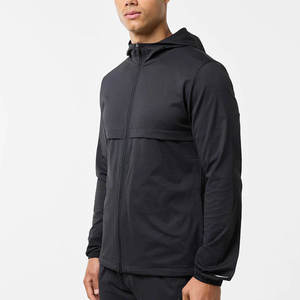 Sweat-shirt à capuche zippé personnalisé neuf pour homme, en coton, avec logo, pour marque de vêtements. Sweat-shirts et pulls à capuche pour homme. - Product Image 2