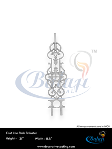 Modern Aluminum & Iron Frameless <b>Railing</b> with Super Shot Blast Finish Rust Resistant Balaji Metals 5-Year Warranty - Product Image 3