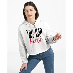 Sweat à capuche court Girl Power 2026 ODM - 100% coton molletonné avec logo sur le devant - Product Image 2