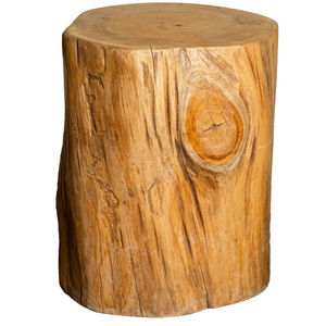 Tabouret ottoman en teck fait main ARTERRA Premium Warehouse Hotel Villa Apartment - Product Image 1