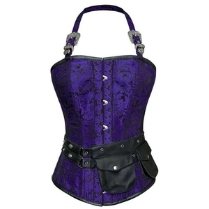 Wholesale <b>Top</b> Quality Club Wearing Sexy Leather Black Corset <b>Tops</b> Women Corset <b>Top</b> Women Sexy Custom Logo Oem Service - Product Image 5