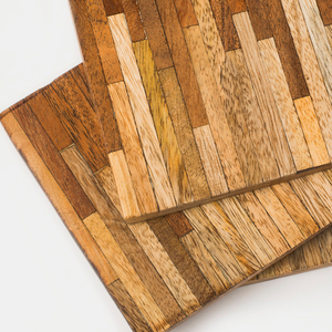 Posavasos de Madera Pulida Hechos a Mano con Diseño Minimalista para Bodas y Fiestas, Opción de Grabado Láser Personalizado Disponible, Mejor Precio - Product Image 3