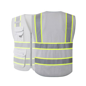 Gilets de travail décontractés fabriqués en usine, réfléchissants, pour hommes et femmes, produit fiable, sur mesure, vêtements de sécurité pour la construction - Product Image 3
