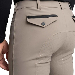 2026 Newest Style Men Full Seat Riding Skinny Fit <b>Stretch</b> Competition Breeches Breathable Equestrian Pants for Horse Training - Product Image 6