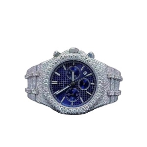 Montre pour homme de luxe de haute qualité avec diamants de laboratoire cultivés entièrement automatique, design inspiré des diamants de laboratoire VVS-VS, style antique pour les affaires - Product Image 1