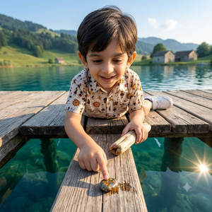 Magnifiques tenues d'été élégantes pour enfants, idéales pour le camping : kits de chemises et shorts en coton respirant, styles variés pour l'extérieur - Product Image 3