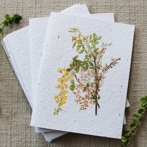 Cartes d'anniversaire en papier naturel de qualité export avec design artisanal de luxe, tailles et logos personnalisés pour des moments spéciaux - Product Image 1