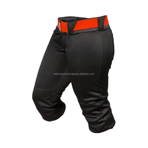 Pantalón de béisbol corto negro en tejido de alta calidad - Product Image 1