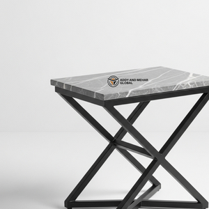 Luxury Round White Marble Top <b>Stool</b> <b>with</b> Gold Stainless Steel Base Modern Decorative Accent Side <b>Table</b> for Hotel and Home Deco - Product Image 3