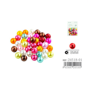 Perle di Ilatone 8mm 20g Multicolore per Creazione Gioielli - Product Image 2