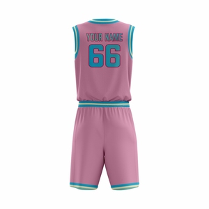 Tenues de basketball pour hommes - 100% polyester, impression par sublimation/transfer thermique, grandes tailles, service OEM, faible MOQ, livraison rapide - Product Image 2