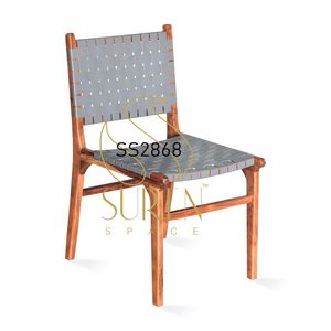 Mobilier de restaurant de style industriel chaise de salle à manger en bois faite à la main pour le salon de la ferme, la chambre à coucher ou l'hôpital - Product Image 1