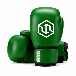นวมชกมวยหนังวัวแท้ สำหรับฝึกซ้อมกับกระสอบทราย, MMA, คิกบ็อกซิ่ง, มวยไทย และฟิตเนสที่บ้าน - Product Image 1