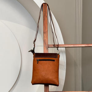 Sac à bandoulière en fourrure de vachette à motifs occidentaux multi-usages nouveauté sacs élégants sacs à bandoulière de luxe unisexes pour femmes - Product Image 5