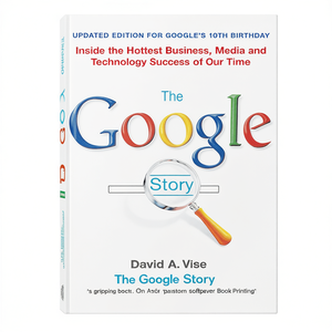 L'histoire de Google par l'auteur David A Vise, impression de livre personnalisée à couverture souple - Product Image 2