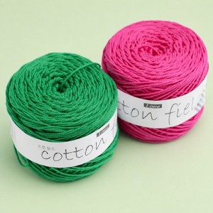 <b>thick</b> yarn COTTON FIELD 100% Cotton Crochet Yarn Spun Yarn for Hand Knitting 80g Ball cotton thread for crochet - Product Image 2