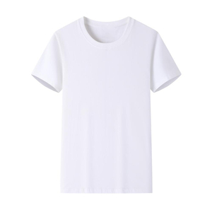 Camiseta de Cuello Redondo de Algodón Puro de 200 g con Logotipo Personalizado Bordado OEM, Precio de Fábrica de Bangladesh y China, para Formación de Equipos - Product Image 4