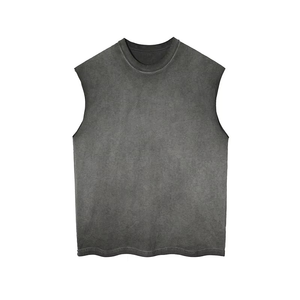 Camisetas sin mangas de alta calidad para hombre, camisetas personalizadas extragrandes, camiseta sin mangas, camiseta para hombre - Product Image 2