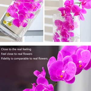 THAF-021 Orquídea Phalaenopsis Artificial Realista, Resistente al Agua, de Larga Duración, con Tacto Natural, para Decoración del Hogar, Graduación - Product Image 4