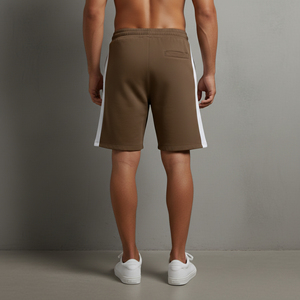 Pantalones cortos deportivos de alta calidad, ecológicos, de 2 colores, 100% algodón, para hombre, de uso casual, con logotipo personalizado, transpirables. - Product Image 6