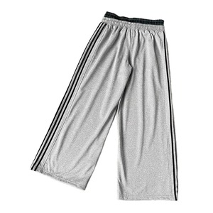 Pantalon de jogging ample et léger pour homme, décontracté, coupe large, double taille, bande latérale, séchage rapide, grande taille, streetwear - Product Image 1