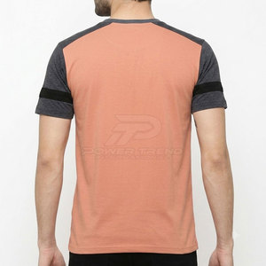 Vêtements de sport élégants pour hommes, t-shirt respirant, tissu extensible anti-transpiration, pour la course à pied, le sport et le quotidien, 100% coton - Product Image 2