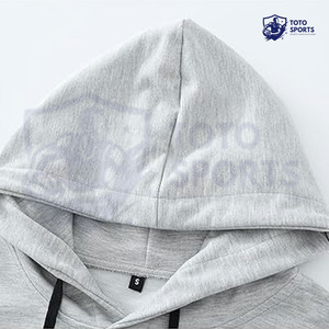 Sudadera con Capucha para Hombre, Personalizable con Logotipo, Ligera, de Algodón y Felpa, Ajustada, Transpirable, de Alta Calidad, Superventas, Ropa Deportiva - Product Image 5