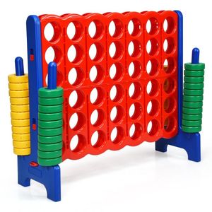 Set di Gioco da Tavolo 4-to-Score Jumbo, Design Gigante con 42 Anelli Jumbo a Sgancio Rapido - Product Image 1