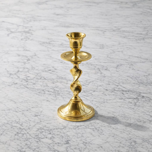 Porte-bougies vintage en laiton massif, chandeliers décoratifs pour centre de table de mariage, décoration intérieure et restaurant - Product Image 5