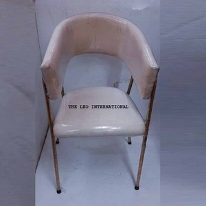 Chaise de mariage au design contemporain avec cadre doré, chaise ottoman, pièce unique, fonction extensible - Product Image 1