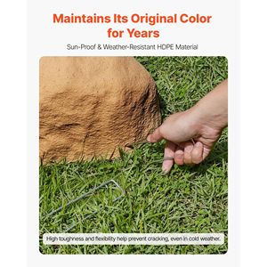 Copertura Leggera e Resistente alle Intemperie in Finta Roccia per Serbatoi Esterni, Texture Naturale Realistica, Copertura Artificiale per Pozzo - Product Image 5