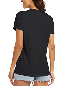 เสื้อยืดแขนสั้นผู้หญิง ผ้าฝ้ายแท้ สวยเก๋ ราคาส่ง สำหรับฤดูร้อน - Product Image 3