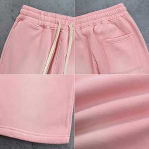 Pantalon décontracté pour homme en toile imprimée à thème Amour, coupe droite, broderie rayures blanches, taille élastique latérale, ample, jambe large, imperméable - Product Image 4