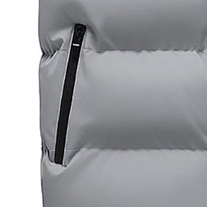 Gilet matelassé pour homme, tendance hiver, nouveau design, coupe ajustée, uni, sans motifs, service OEM disponible - Product Image 5