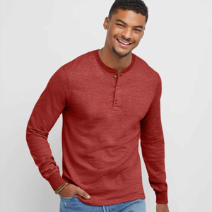 T-shirts décontractés en lin/coton pour hommes, à manches longues, col rond, non tissés, personnalisables avec logo, écologiques, séchage rapide, respirants pour le printemps – Vente en gros - Product Image 1