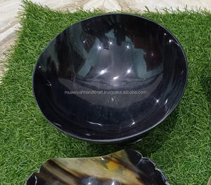 Hermoso nuevo diseño 100% Cuenco de cuerno de buey natural Cuenco de cuerno de servicio de alto pulido para sopa de arroz Uso de calidad perfecta - Product Image 5