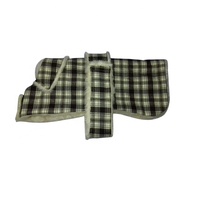 Personnalisable extérieur réfléchissant Polyester chien veste à la mode hiver chaud manteau avec rayures imperméable personnalisé pour animaux de compagnie
