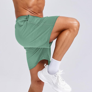 Men's Solid Sporty Mid Waist Summer Joggers <b>Shorts</b> Oversized <b>Waterproof</b> Breathable Eco-Friendly Polyester/Cotton <b>Shorts</b> For Men - Product Image 5