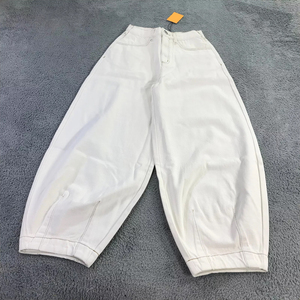 Pantalones Vaqueros Clásicos de Alta Calidad, Anchos y Holgados, para Mujer, Estilo Boyfriend, con Cierre de Encaje - Product Image 3