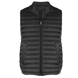 Gilet matelassé sans manches de haute qualité pour homme, col montant, style puffer - Product Image 1