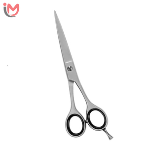 Gold Handle Hair Scissors Straight <b>Blade</b> Salon <b>Barber</b> Cutting Shears Decorative Styling Tool - Product Image 1