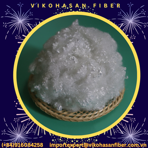 Vikohasan - Fibra Discontinua de Poliéster 100% Reciclado, Grado HCS 15d, Siliconada, Hueca y Conjugada en 3D, Material GRS para Hilado de PET - Product Image 5