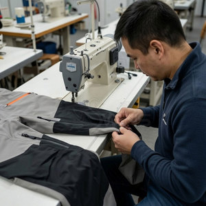 Traje de Esquí Impermeable y Transpirable de Alta Calidad con Capucha y Cremallera, Muestra (Interior Negro y Tirantes) para Venta en Línea - Product Image 5