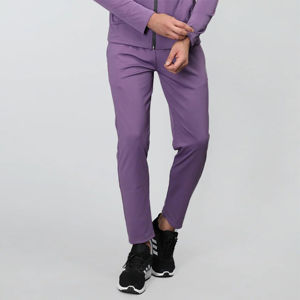 Survêtement violet personnalisé pour homme, manches longues, décontracté, pour l'automne, avec poches latérales, coupe classique, couleur unie, 100% polyester - Product Image 6