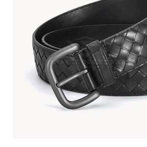 Cinturón de Cuero Clásico para Hombre, Hebilla Ajustable, Calidad Premium, Elegante, Casual, Formal, Accesorios Duraderos, Cinturón de Cuero Genuino para Hombre - Product Image 6