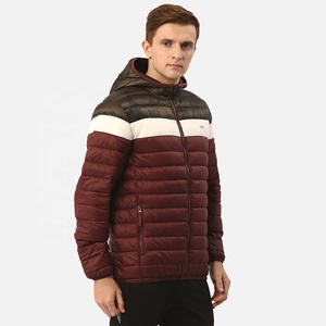 Veste d'hiver à capuche pour homme, nouvelle mode, personnalisée, élégante, rembourrée, à contraste, en duvet, chaude, épaisse, tailles M-XXL - Product Image 3